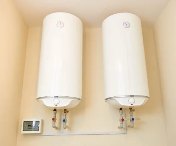 Draining hot water heater